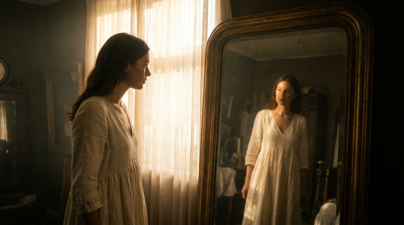 Between two mirrors